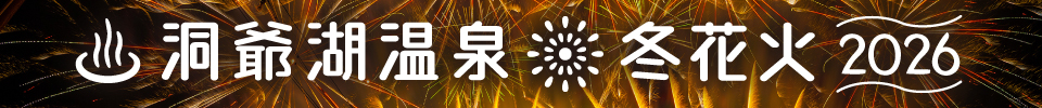 洞爺湖温泉冬花火2026